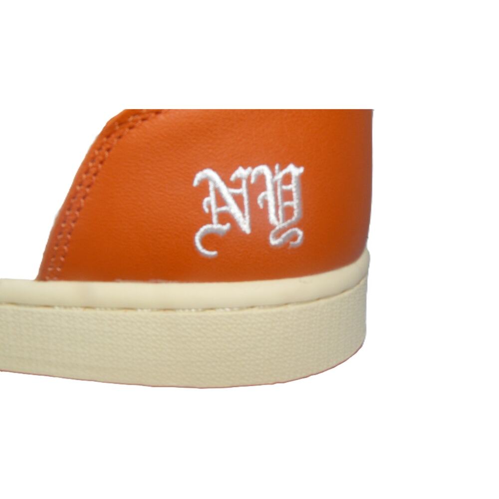 Reves Paris Air Kiy 85 High NY Edition White Orange Sneakers Mens Sz 14 NWT - Picture 9 of 10